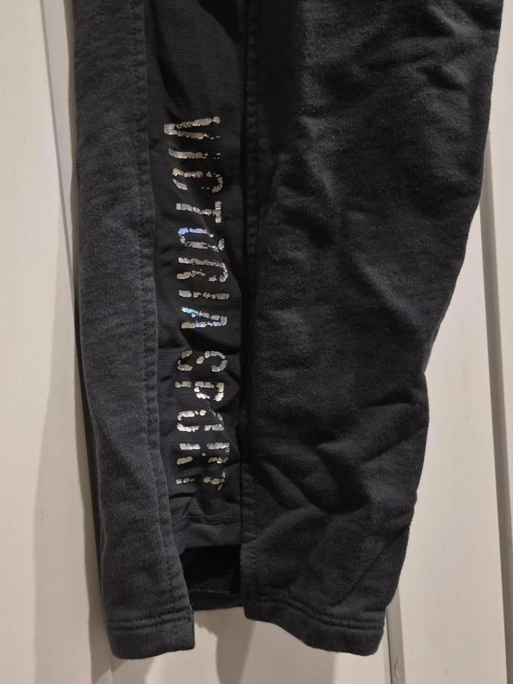 Charcoal Gray Drawstring Leggings